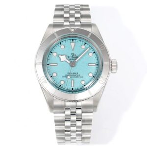 Tudor Black Bay Ice Blue Tiffany 41mm Super Clone Watch with COD 1112204734 - front view | Black Bay